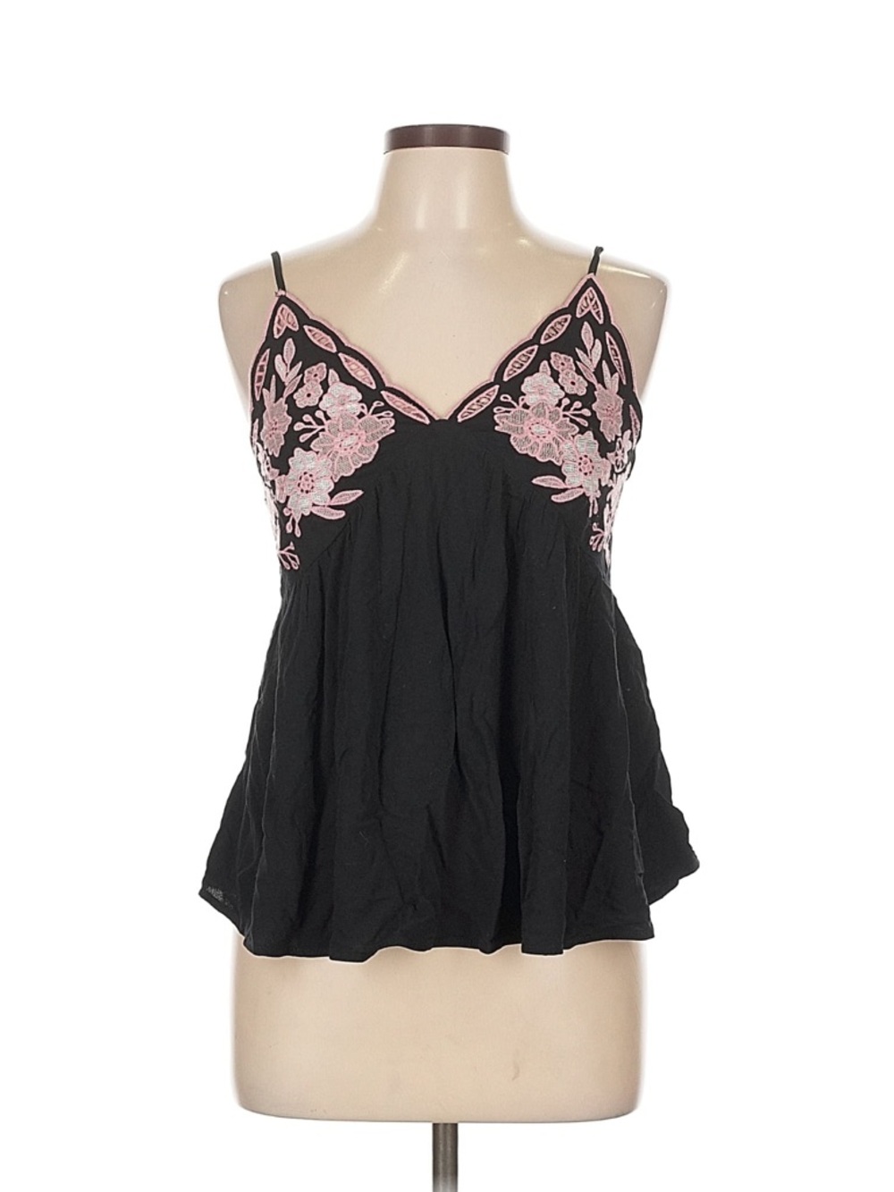 Embroidered Camisole Top L